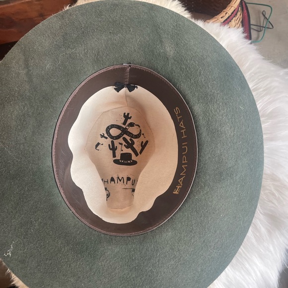 HAMPUI hats Lucy in the Sky felt wool hat medium - Picture 6 of 8